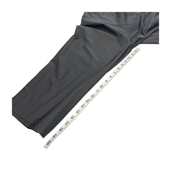 Nike Dri-Fit Capri Leggings Women's Medium Black Swoosh High-Waist Performance - Picture 5 of 6